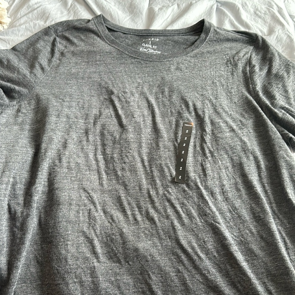 Grey black vintage tee Torrid